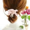 Wholesale Popular Handmade Hair Scrunchies with Pearl